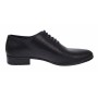 Pantofi barbati eleganti din piele naturala matritata cu siret STD120TXN